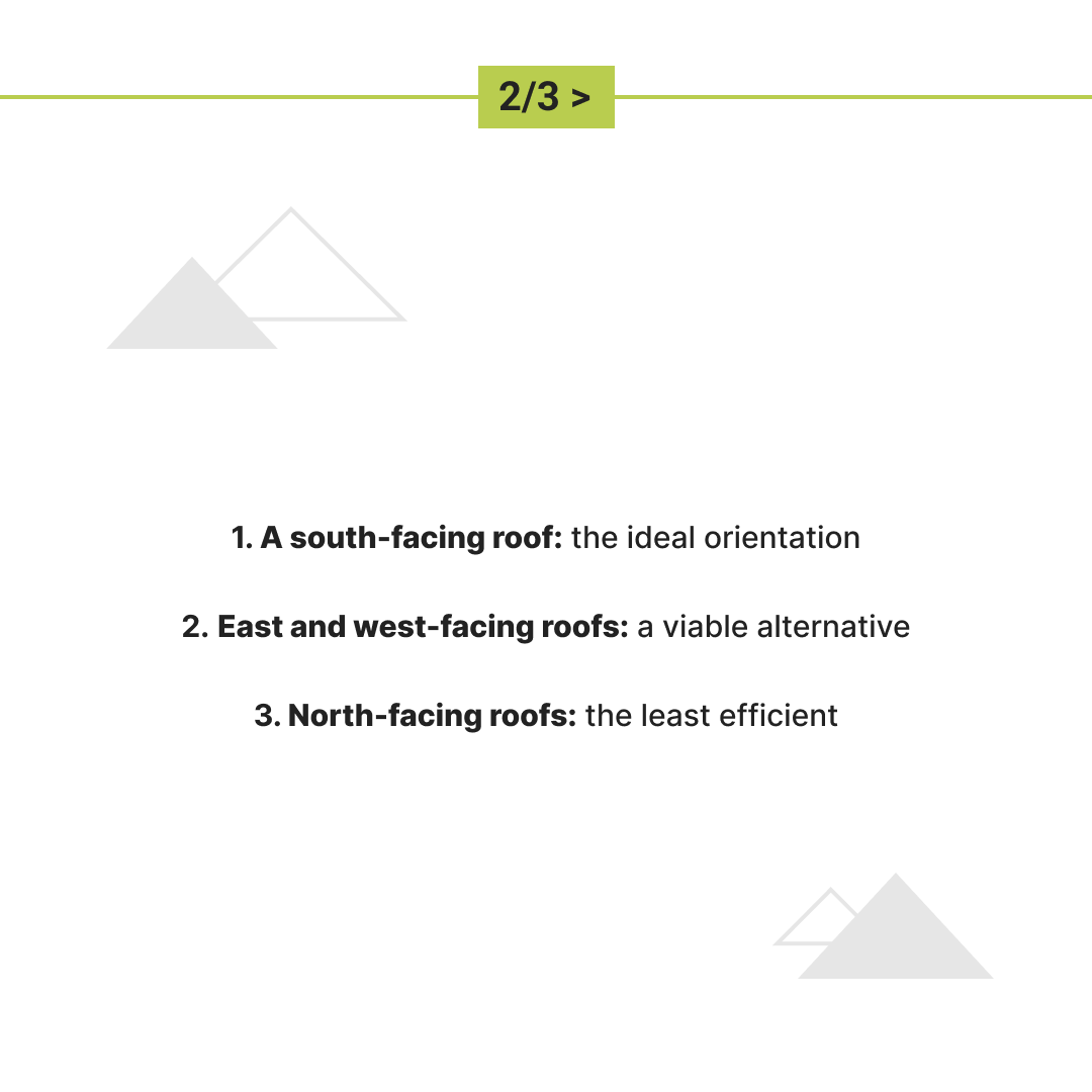Projects4Roofin's tweet photo. ⚡🔝 Optimize your energy with the right roof orientation for solar panels! #GoSolar #EcoEnergy #SmartHomes https://t.co/2u7TkodD6L
