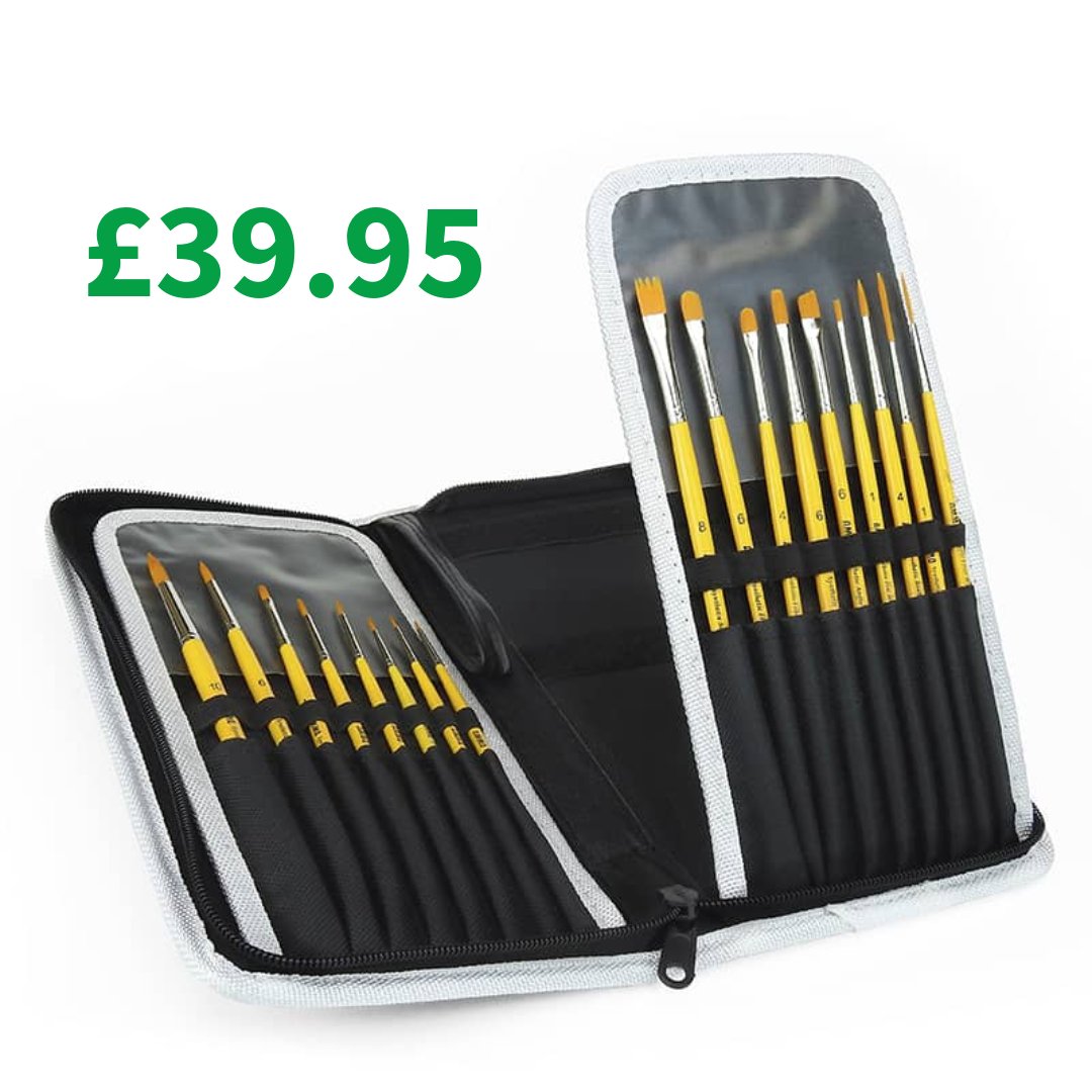 railstuff's tweet image. The MIG Ammo Brush Arsenal 🖌️ is a perfect kit of 17 brushes designed for painting, weathering and much more. They come in a nice case with holders designed to keep the brushes safely in place. 

#Modelling #ModelRailway #ScaleModelling #Dioramas #ModelPainting #MIG #Ammo