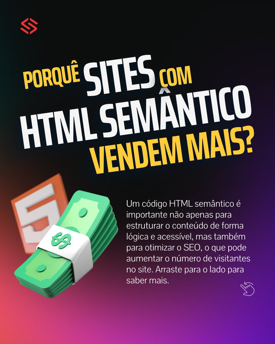 serlivcursos's tweet image. Descubra como HTML semântico pode te ajudar a criar um site que VENDE MAIS

#HTMLSemantico #Acessibilidade #SEO  #WebDesign #DesenvolvimentoWeb #DigitalMarketing #InclusaoDigital #VendasOnline #FrontEnd #HTML  #webdev

bit.ly/css-html-js
bit.ly/figma-html