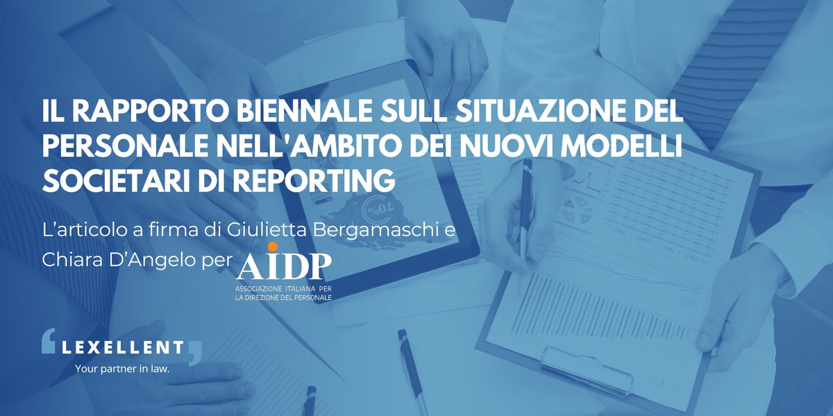 Sull’ultimo numero di <a href="/AidpNazionale/">AIDP</a> un approfondimento di <a href="/giubergamaschi/">giuliettabergamaschi</a> e Chiara D’Angelo in merito all’obbligo per le imprese di redigere entro il 20 settembre il Rapporto biennale sulla situazione del personale.
L’articolo qui: aidp.it/hronline/2024/…
#paritàdigenere #lavoro