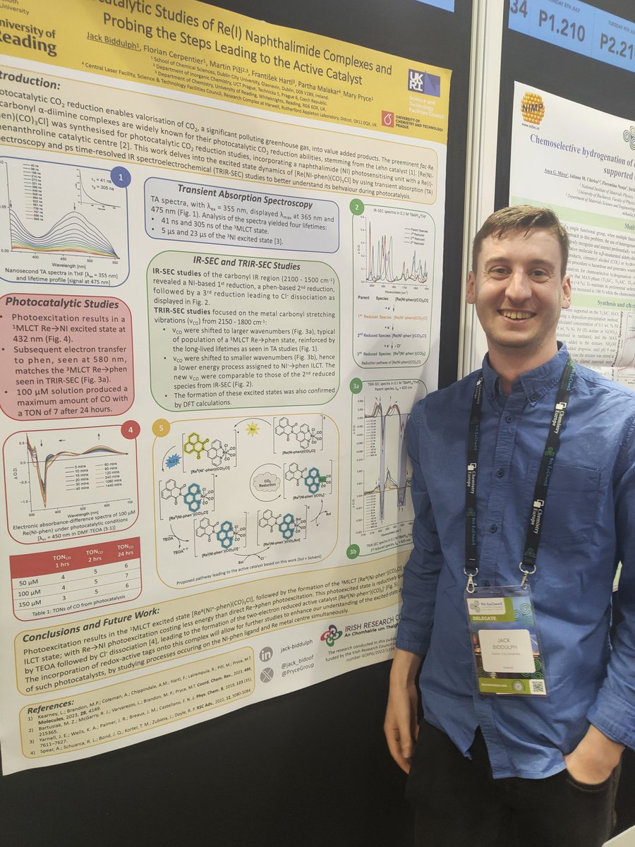 Jack Biddulph (@jack_bidoof) on Twitter photo Delighted to present my poster at <a href="/EuChemS_Congres/">10th EuChemS Chemistry Congress</a> in Dublin. Many thanks to our collaborators František Hartl, Martin Pižl and Partha Malakar for their support. Many thanks as well to <a href="/IrishResearch/">We are now Research Ireland</a> for funding this research #loveirishresearch Delighted to present my poster at <a href="/EuChemS_Congres/">10th EuChemS Chemistry Congress</a> in Dublin. Many thanks to our collaborators František Hartl, Martin Pižl and Partha Malakar for their support. Many thanks as well to <a href="/IrishResearch/">We are now Research Ireland</a> for funding this research #loveirishresearch