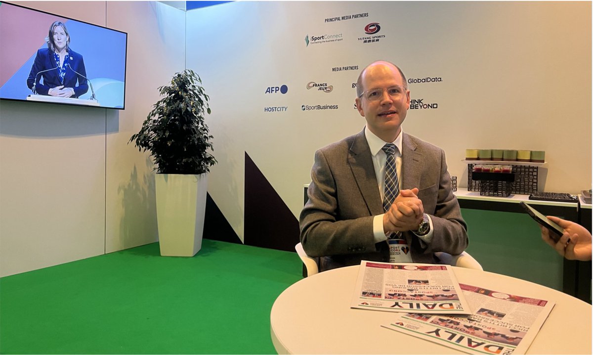 During #SportAccord 2024, Yutang Sports had an in-depth conversation with Andreas Zagklis, Secretary General of <a href="/FIBA/">FIBA Basketball</a>, who shared insights on FIBA's strategic planning, development goals, and prospect on Chinese market. #WhereSportMeets  
Read more➡️ en.ytsports.cn/news-5284.html