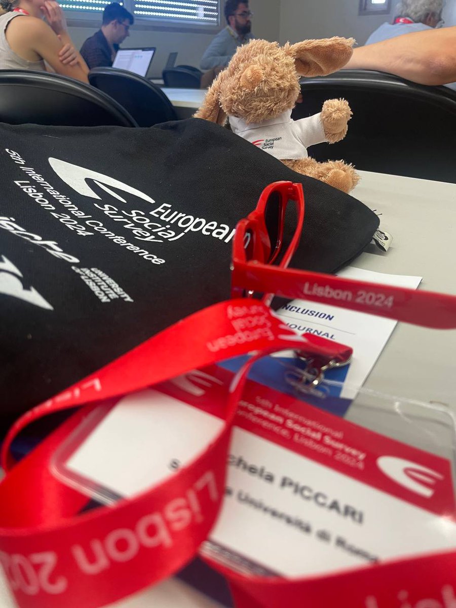 phdMichela's tweet photo. The 5th ESS International Conference starts today in Lisbon! #ESSConf @ESS_Survey @ISCTEIUL https://t.co/edaos167iw