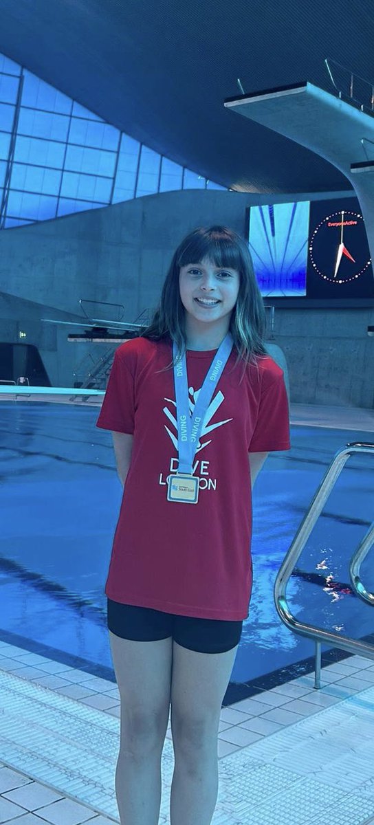 Well done to one of our youngest Sports Scholars Sienna. She has taken the diving world by storm!! She has won the Skills section of her age group for both the North East and South East. Sienna now moves on to Nationals in July and we wish her all the luck 👏💪