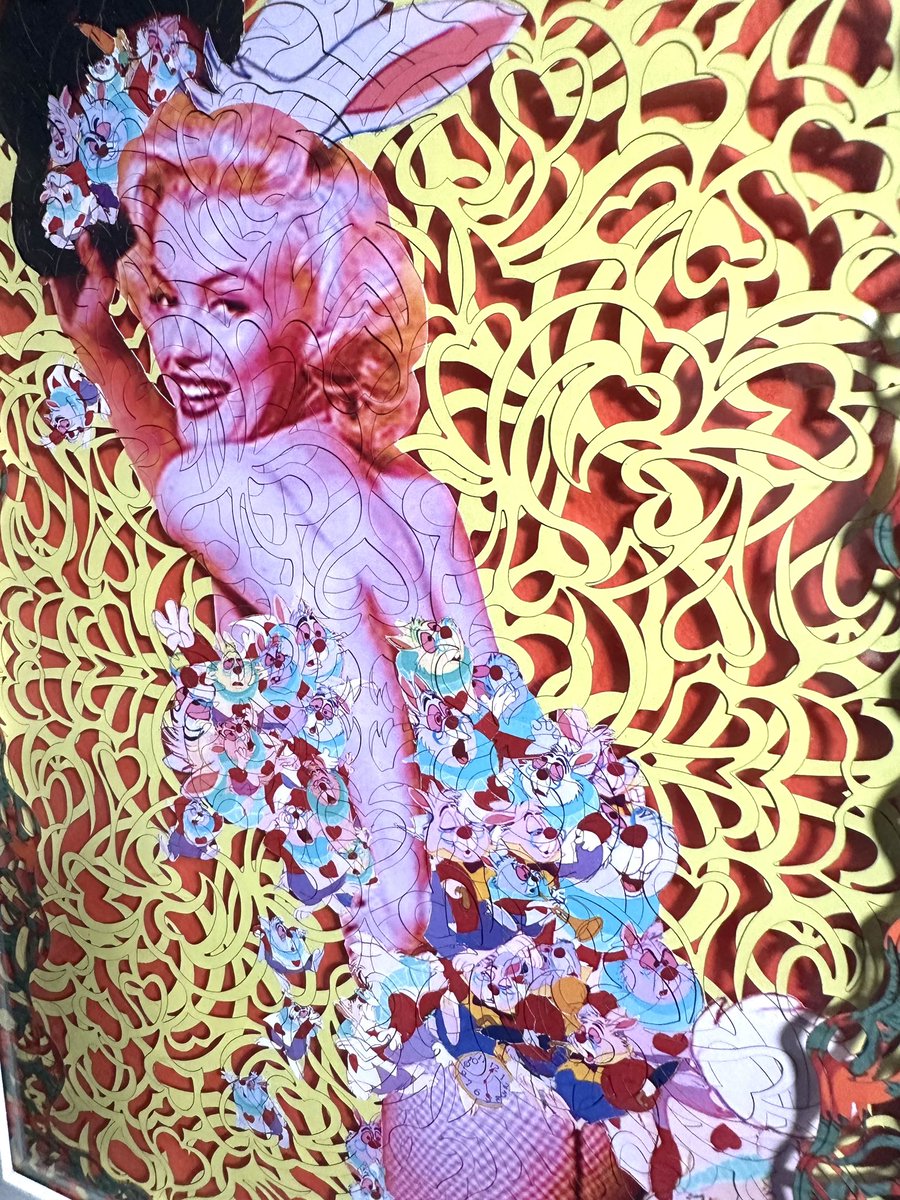 PACCAT1's tweet photo. モンローとうさのコラージュ
“AIW VS MM III”
collage work(public domain)+ paper-cutting art
* Alice in Wonderland(1951) 
* Marilyn Monroe(1953)
#collage #collageart #pulpart #paper #punk #cutandpaste #contemporaryart #gettingweird #mixedmidea #oddities #abstractportrait https://t.co/3DRNNRMePJ