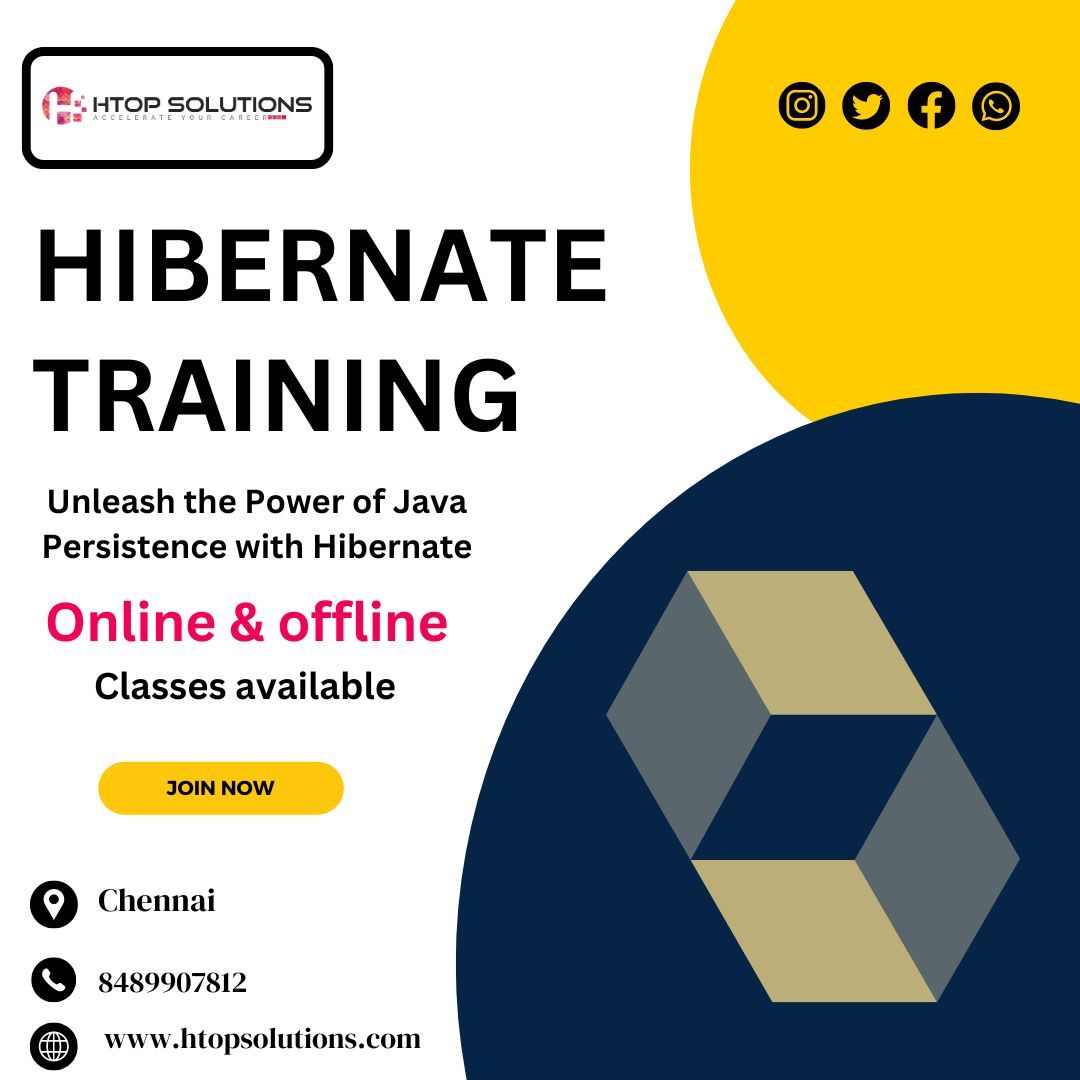 htop_online's tweet image. Are you ready to take your Java skills to the next level?  Dive into our comprehensive Hibernate Training and become a pro in object-relational mapping! 
Call us: 8489900331 or Mail to: info@qtreetechnologies.com 
#HibernateTraining #JavaDevelopment #CodingBootcamp #TechSkills