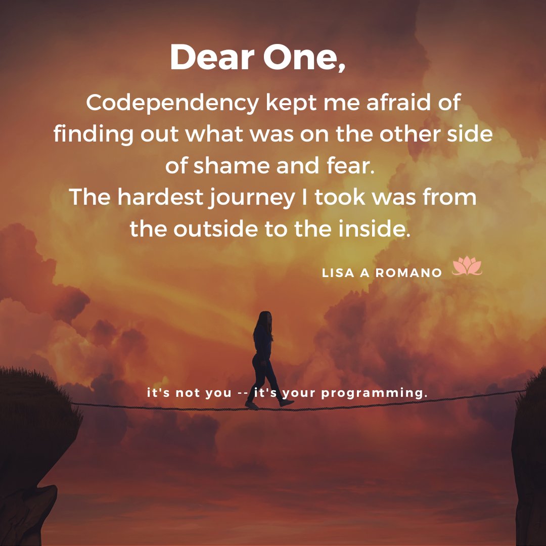 lisaaromano1's tweet image. 🌟Until I faced my fear of rejection, I remained in bondage-type relationships. Learn to stop looking outside of you for the sense that you are enough because you are! #OvercomingFear #SelfLoveJourney #Codependency #MindsetShift🌟🌟