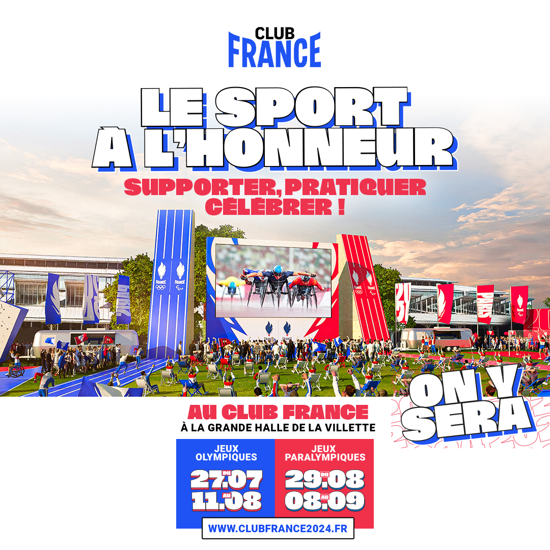 UNION des ENTREPRISES Sport & Cycle (@unions_c) on Twitter photo Vivez l'expérience #Paris2024 avec l'<a href="/UNIONs_c/">UNION des ENTREPRISES Sport & Cycle</a> au #ClubFrance ! 🌍🥇
Rejoignez-nous pour des échanges professionnels et des moments de convivialité durant les Jeux Olympiques et Paralympiques de <a href="/Paris2024/">Paris 2024</a>. 🎉🌍
✒ Pour vous inscrire ⬇️⬇️
unionsportcycle.com/evenements-clu… Vivez l'expérience #Paris2024 avec l'<a href="/UNIONs_c/">UNION des ENTREPRISES Sport & Cycle</a> au #ClubFrance ! 🌍🥇
Rejoignez-nous pour des échanges professionnels et des moments de convivialité durant les Jeux Olympiques et Paralympiques de <a href="/Paris2024/">Paris 2024</a>. 🎉🌍
✒ Pour vous inscrire ⬇️⬇️
unionsportcycle.com/evenements-clu…