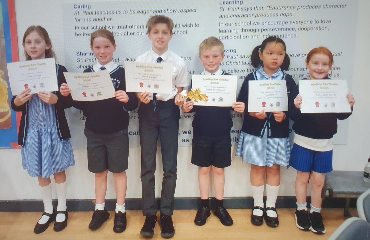 StMarysLS18's tweet photo. A great morning at the annual BWCAT Spelling Bee celebrating success in Year 6! https://t.co/rj7ICEqX2n