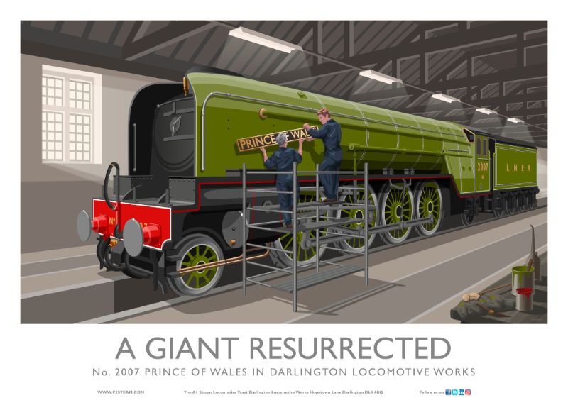 Help us build the most powerful steam locomotive in Britain. Support this project from £10 a month to keep heritage engineering skills alive &amp; secure the future of UK steam. Read more at p2steam.com