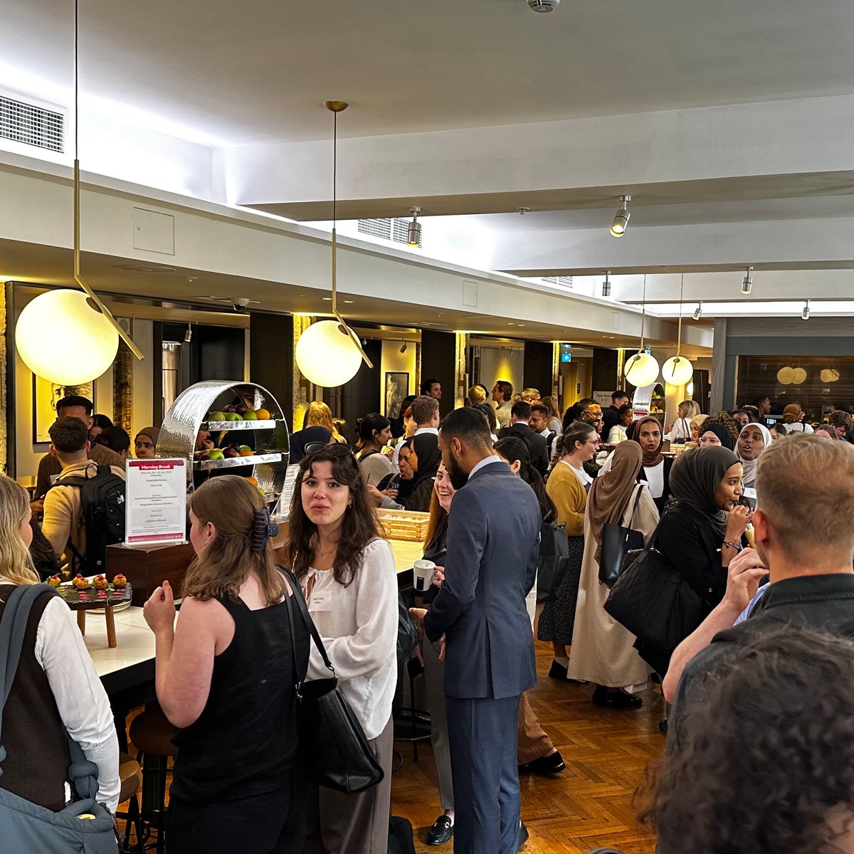 It’s our ‘Hub’ day today, where trainees gather in their regions after a week in school last week. I’m in London and it is great to see the enthusiasm and energy of the hundreds of trainees.