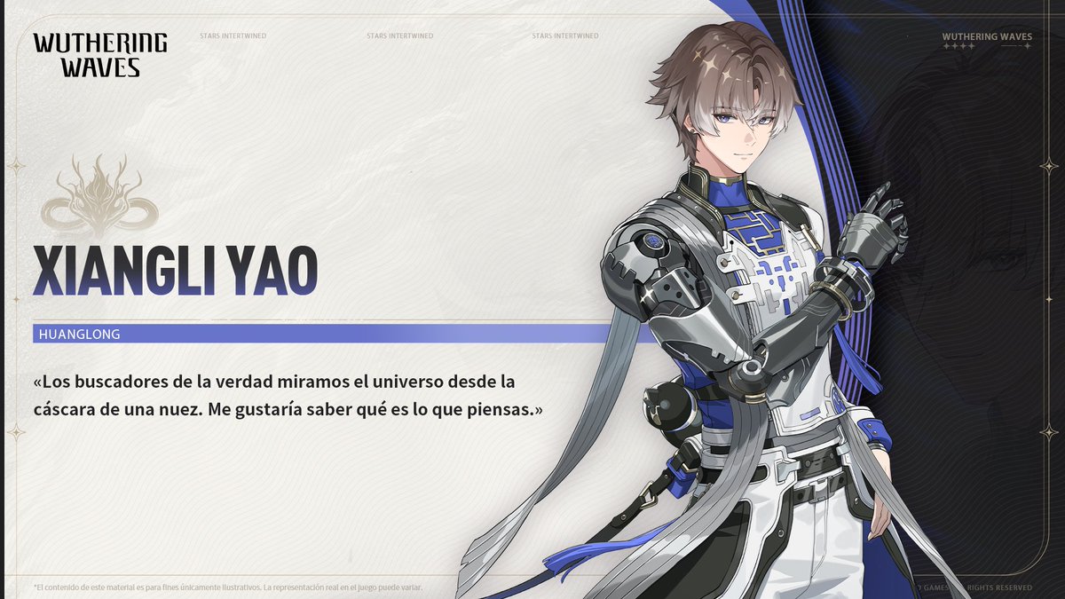 WW_ES_Official's tweet image. Antropoceno de Poslamento: Estrellas Entrelazadas
«Los buscadores de la verdad miramos el universo desde la cáscara de una nuez. Me gustaría saber qué es lo que piensas.» —Xiangli Yao
Archivo>>
El investigador principal de la Academia Huaxu, Xiangli Yao, demuestra una…