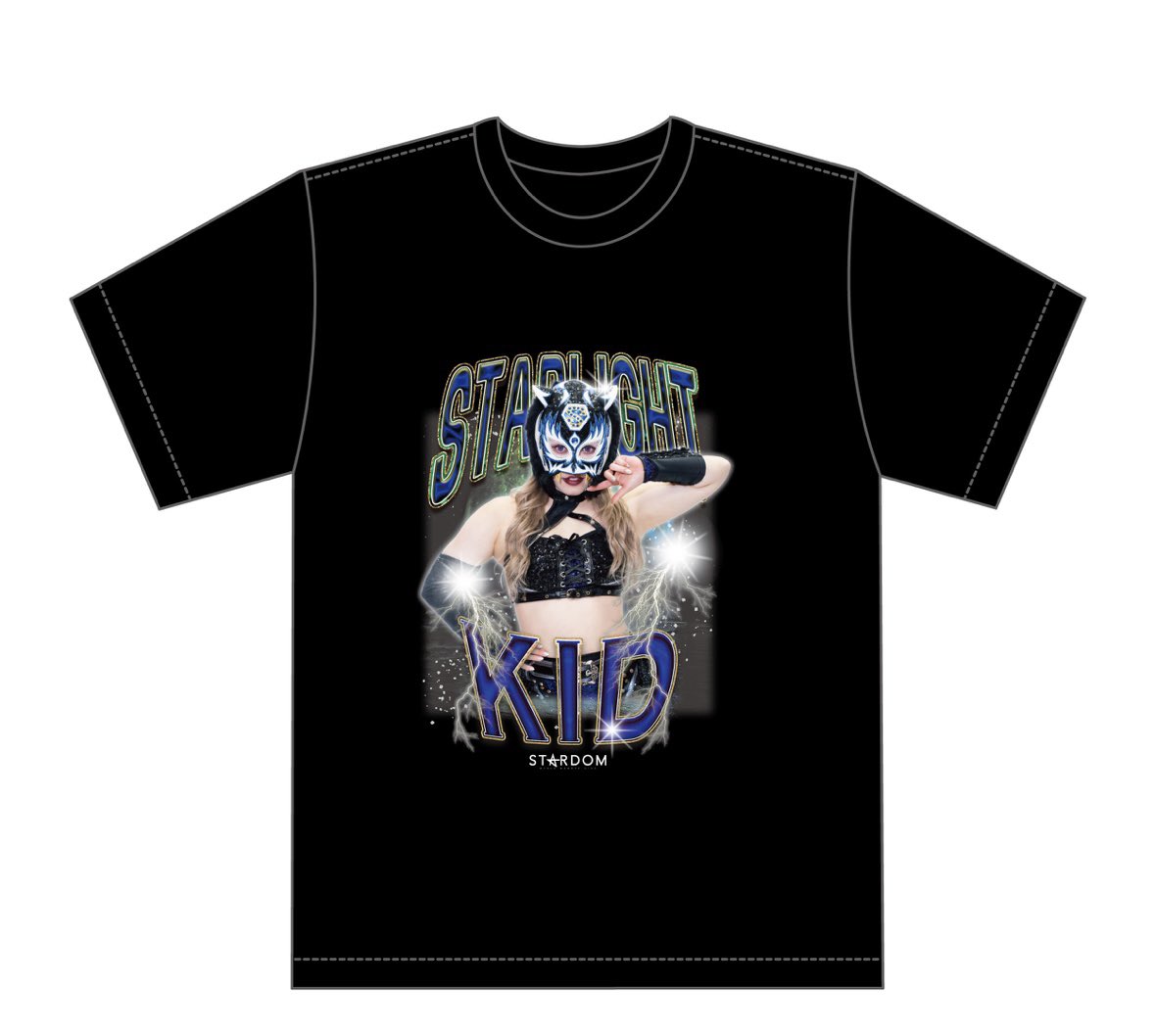 このビジュラップTは今回が初🖤🖤🖤 買ってねー🐯🖤 #SLK #STARDOM