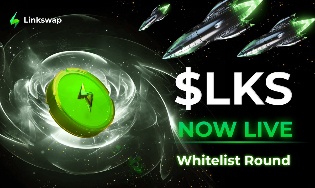 🔥 Whitelist Round Is Live Now On Our Launchpad 🔥

Get ready for exciting investment opportunities coming your way!

⏰Time's ticking

JOIN HERE: linkswap.finance/launchpad

Let's go even further together!
#IDO #Linkswap