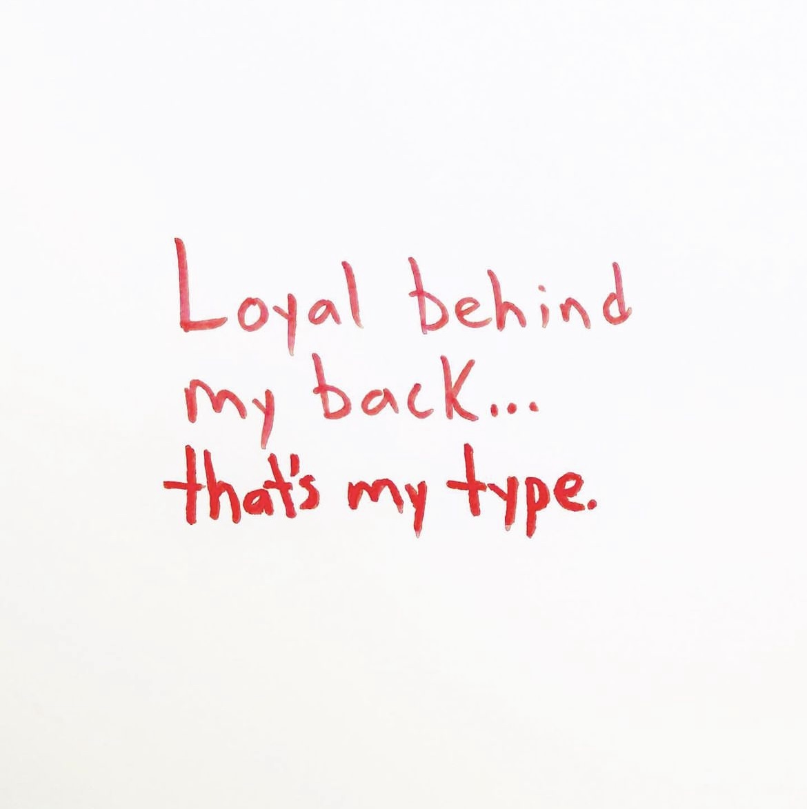 my type