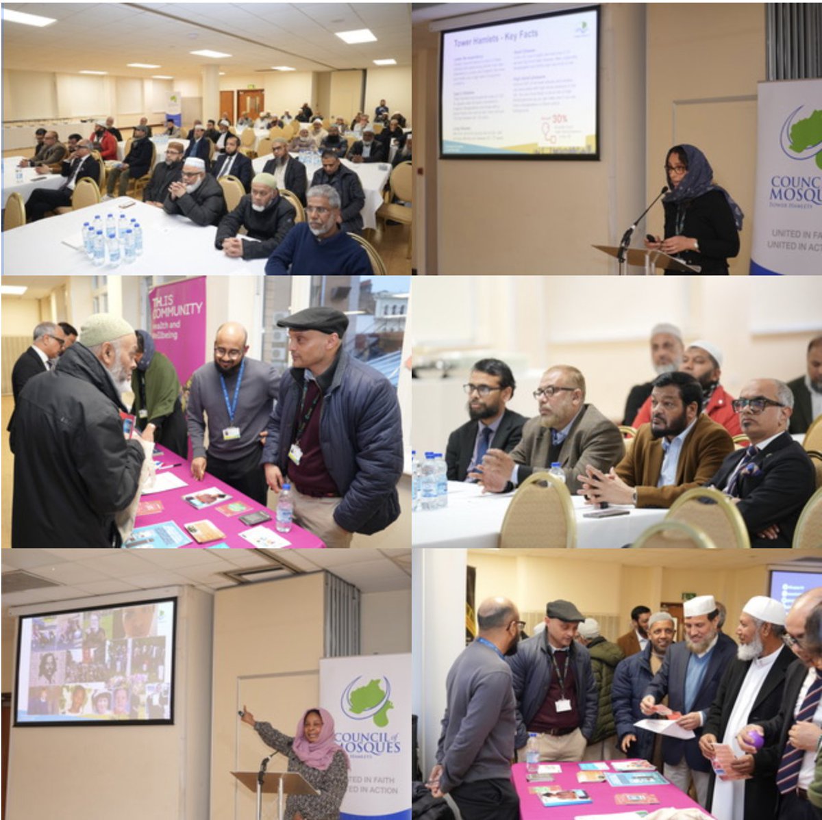 Council of Mosques - Tower Hamlets (@mosquesth) on Twitter photo Council of Mosques Tower Hamlets holds successful Mosques Seminar, attended by officials representing more than 35 mosques, stakeholders & partner organisations.
Recordings of the presentations are available on CoM YouTube Channel:
youtube.com/@CoMTH2001/vid…
<a href="/TowerHamletsNow/">Tower Hamlets Council</a> Council of Mosques Tower Hamlets holds successful Mosques Seminar, attended by officials representing more than 35 mosques, stakeholders & partner organisations.
Recordings of the presentations are available on CoM YouTube Channel:
youtube.com/@CoMTH2001/vid…
<a href="/TowerHamletsNow/">Tower Hamlets Council</a>