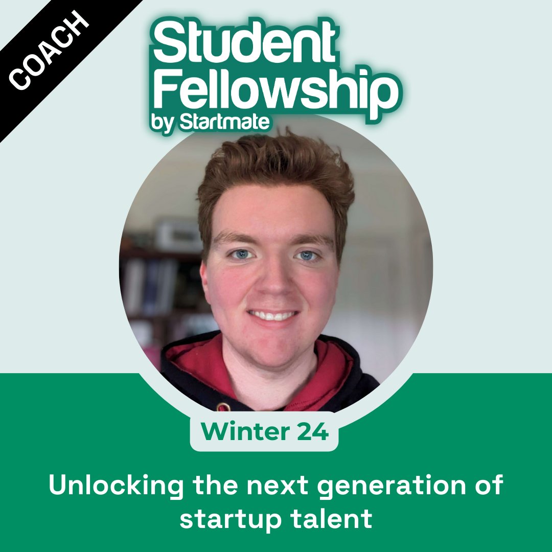 Excited to be joining this cohort of the Startmate Student Fellowship as a coach again! So many inspiring and powerful young people. 

I highly recommend signing up for the next one if you're interested in the startup space: lnkd.in/gECqbR5a