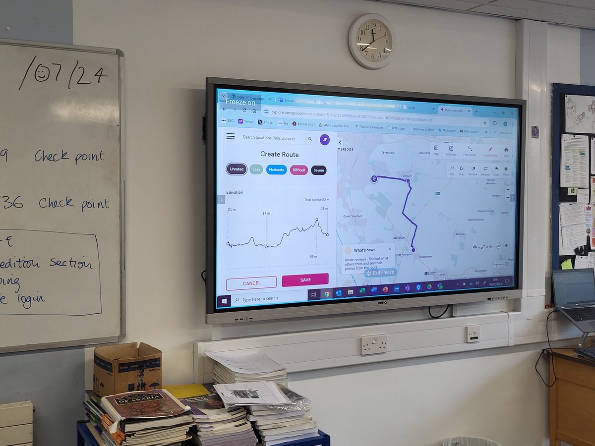 Start of preparation for Bronze <a href="/DofE/">The Duke of Edinburgh’s Award</a> expedition training for NEW <a href="/netherhall/">Netherhall School</a>. All going well so far.