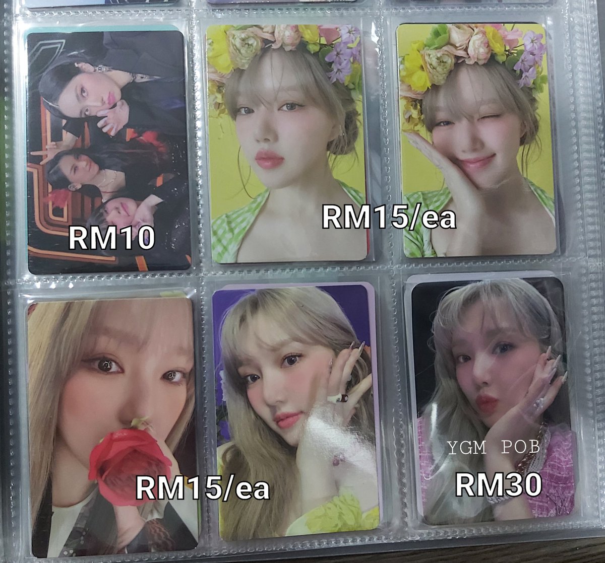 Teudoongi2015's tweet photo. WTS My personal collection 🇲🇾

📍Price in pic 
📍Price excl postage 
📍Can reserve as postage will be made in mid July 
📍Strictly no backout 
📍For condition vid or any question can dm 
⭐ = defect https://t.co/8s9uaW69ZA