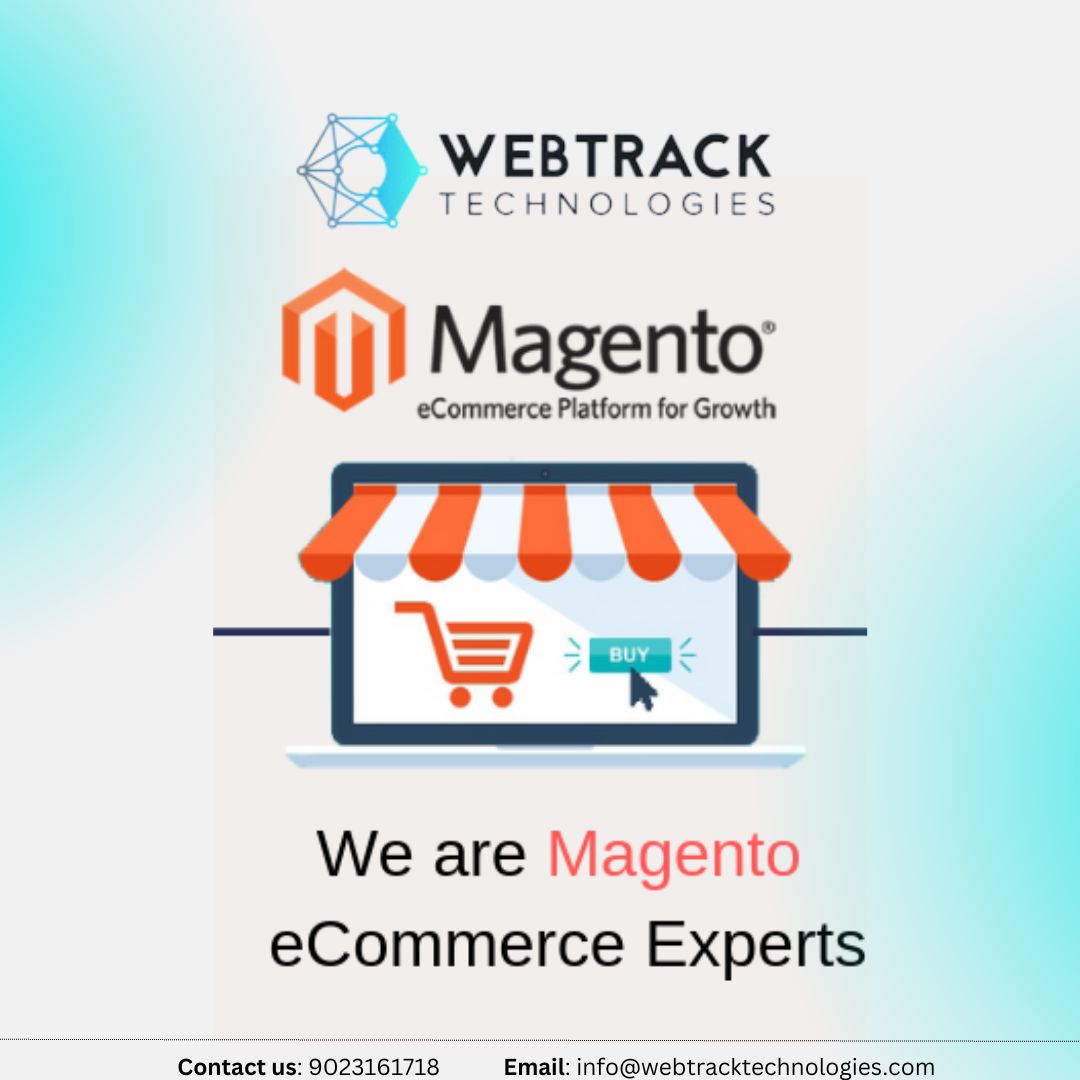 webtrack232's tweet image. Let's take your #Magento store to the next level with our innovative solutions tailored just for you.
#WebsiteDevelopment #magentoexperts #ecommerce