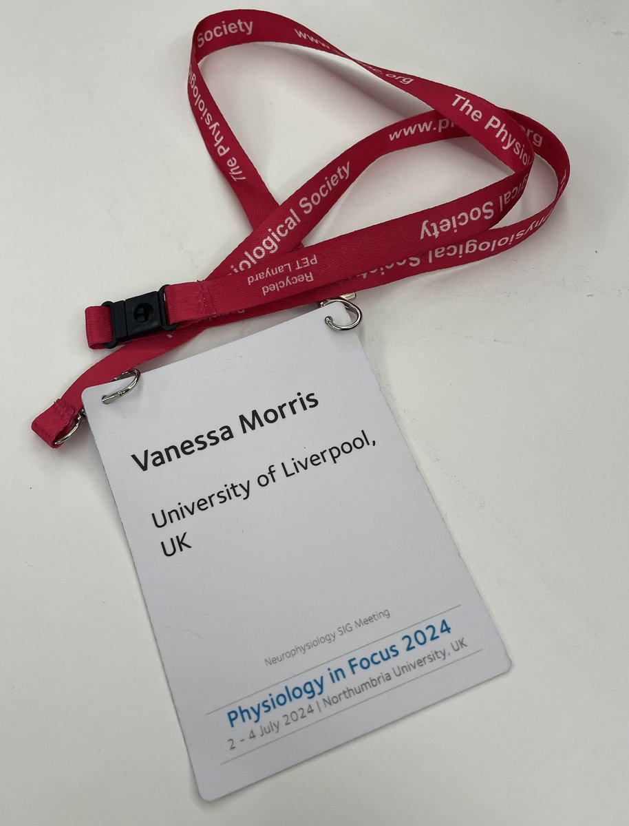 vanessastephx's tweet image. Great time last week at Northumbria University at @ThePhySoc #PhysiologyInFocus2024. Proud to have been selected for an oral presentation on my PhD work looking at a point mutation linked to ADNFLE.
Some fantastic symposiums and posters which led to very interesting discussions!
