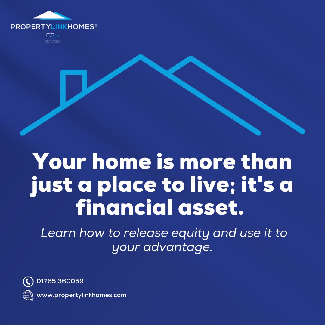 Discover the hidden value in your home with equity release – making your property work harder for you! 💸#PropertyLinkHomes #YourPropertyPals