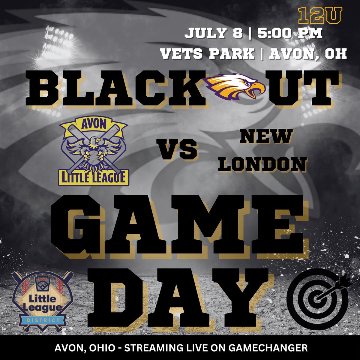 mcqcompetitors's tweet photo. 12u @AvonOhioLL dudes are back in action tonight for Game 2 of their District Title defense. Avon won last night 11-0 over Shelby. 

Avon looks to stay in the winners bracket tonight at 5pm at Vets Park against New London

#preparedtodefend @LittleLeague https://t.co/CcPL0lCnzq