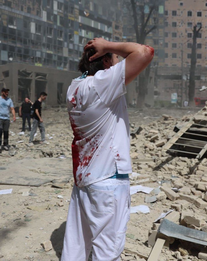 A member of the <a href="/UN/">United Nations</a> Security Council destroyed a children's hospital. The eternal question: what the fck is wrong with this world?