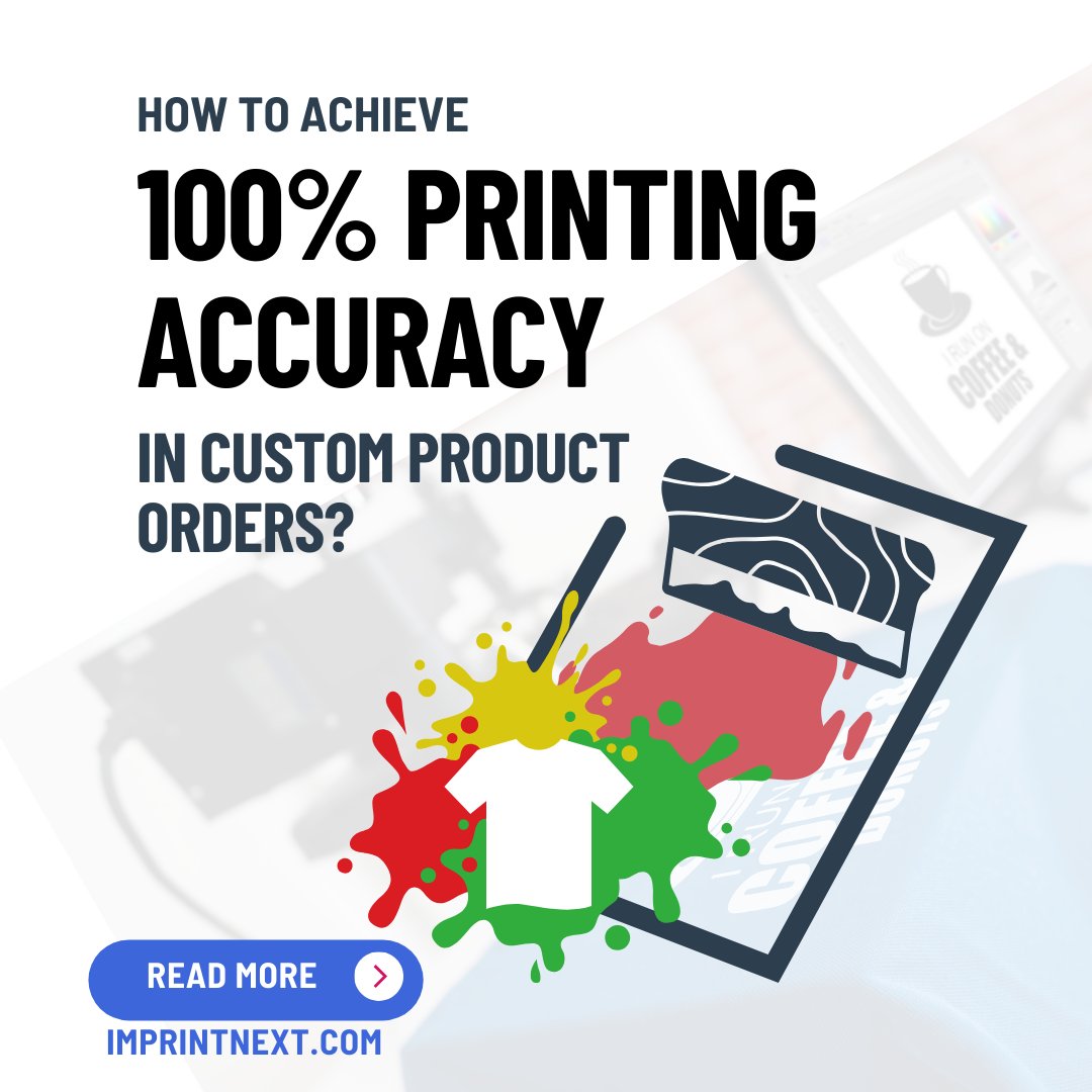 imprintnext's tweet photo. How to Achieve 100% Printing Accuracy in Custom Product Orders? https://t.co/p9SpUfrVdq
#Ecommerce #webtoprint #screenprinting #dtgprinting #sublimationprinting #onlinestore #printshop #ecommercelife #magento #woocommerce #shopify #bigCommerce #opencart #Imprintnext https://t.co/vVCc0BJPdL
