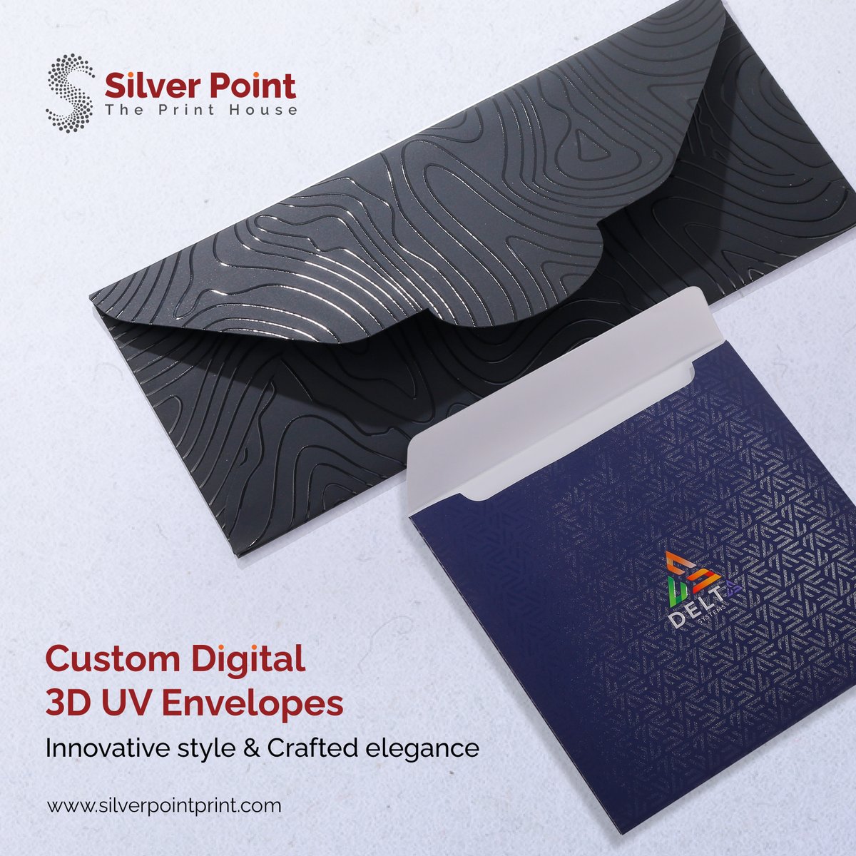 silverpointdxb's tweet image. Turn every opening into an everlasting branding experience with our premium envelopes crafted with digital 3D UV technology. Customize yours to create impressive communication.

#Silverpointtheprinthouse #CustomEnvelopes #PremiumEnvelopes #BrandingExperience #3DUVTechnology