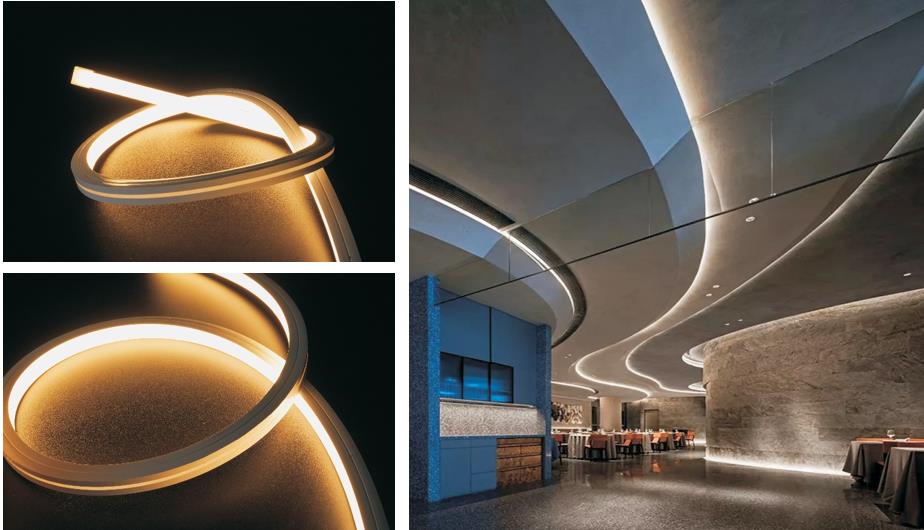 led neon silicone lighting project #ledstrip #ledneon #ledstrips #light #led #lighting