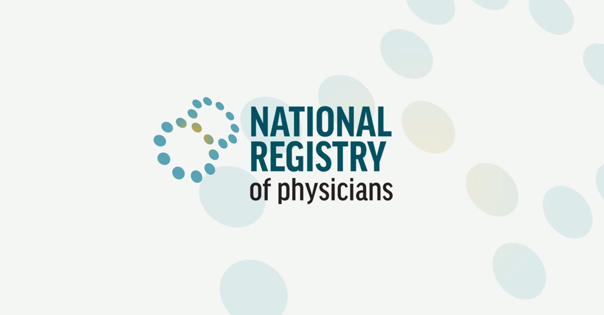 Built to help transform the health care landscape, the #NationalRegistryOfPhysicians (#NRP) will move us towards stronger health care delivery and portability of licenses across jurisdictions.
#HealthcareTransformation #CollaborationForBetterHealth 1/3