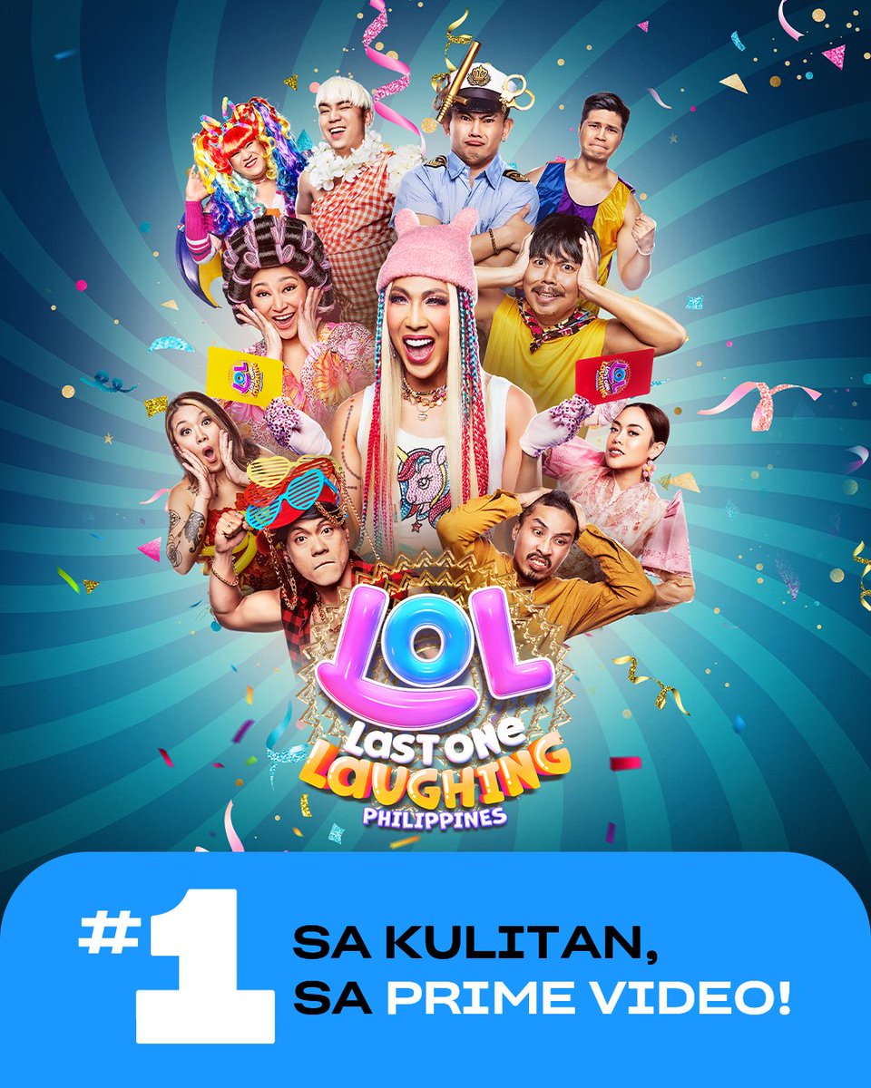 khateortega's tweet photo. Hirap pigilin ng tawa no? HAHAHAH
Number 1 and LOL Last One Laughing!
Congratulations meme @vicegandako !
#ViceGanda #TeamvicePH #LOLlastonelaughing #LOLPH https://t.co/dzKaeaIzYl