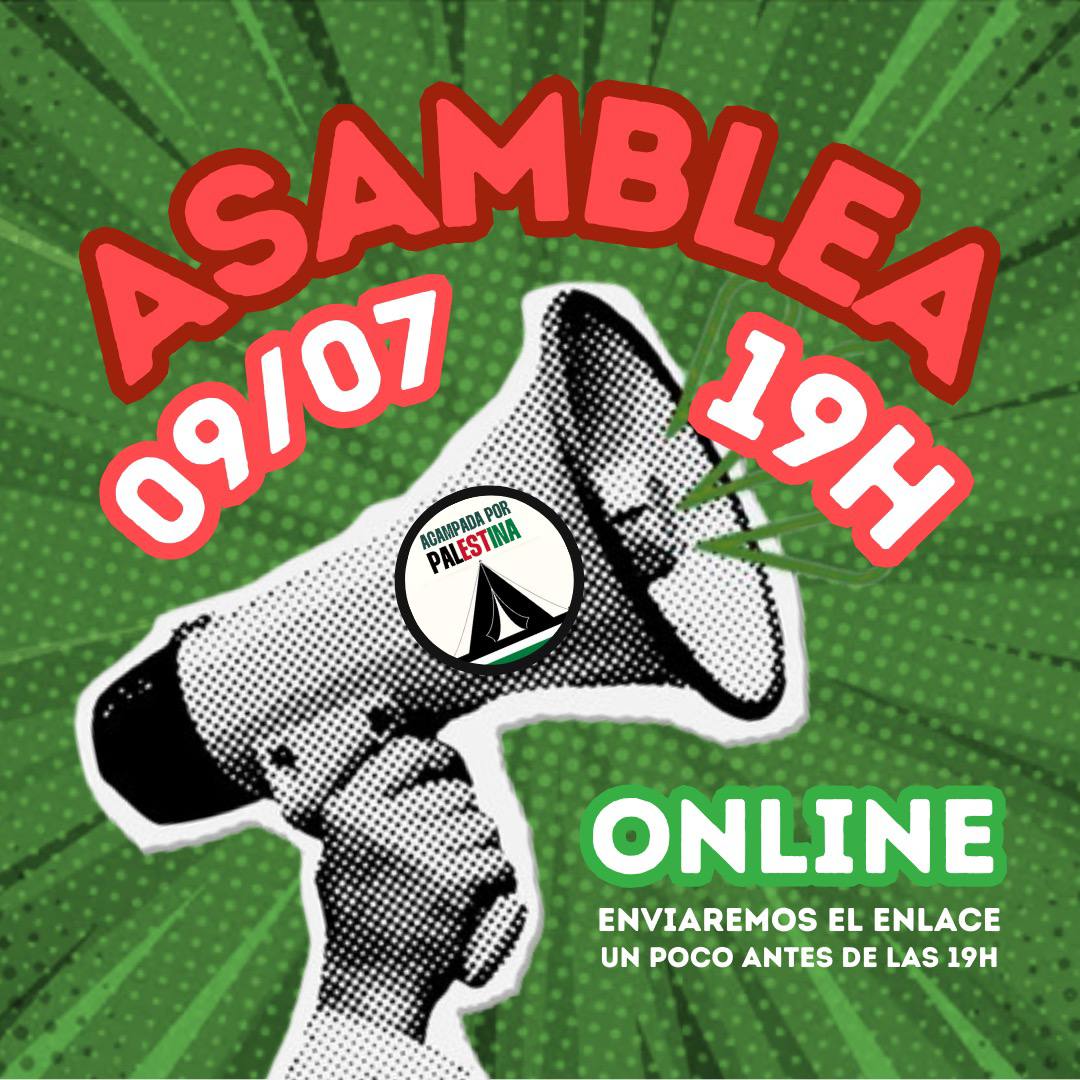 Acampada x Palestina Madrid (@acampadamad) on Twitter photo 