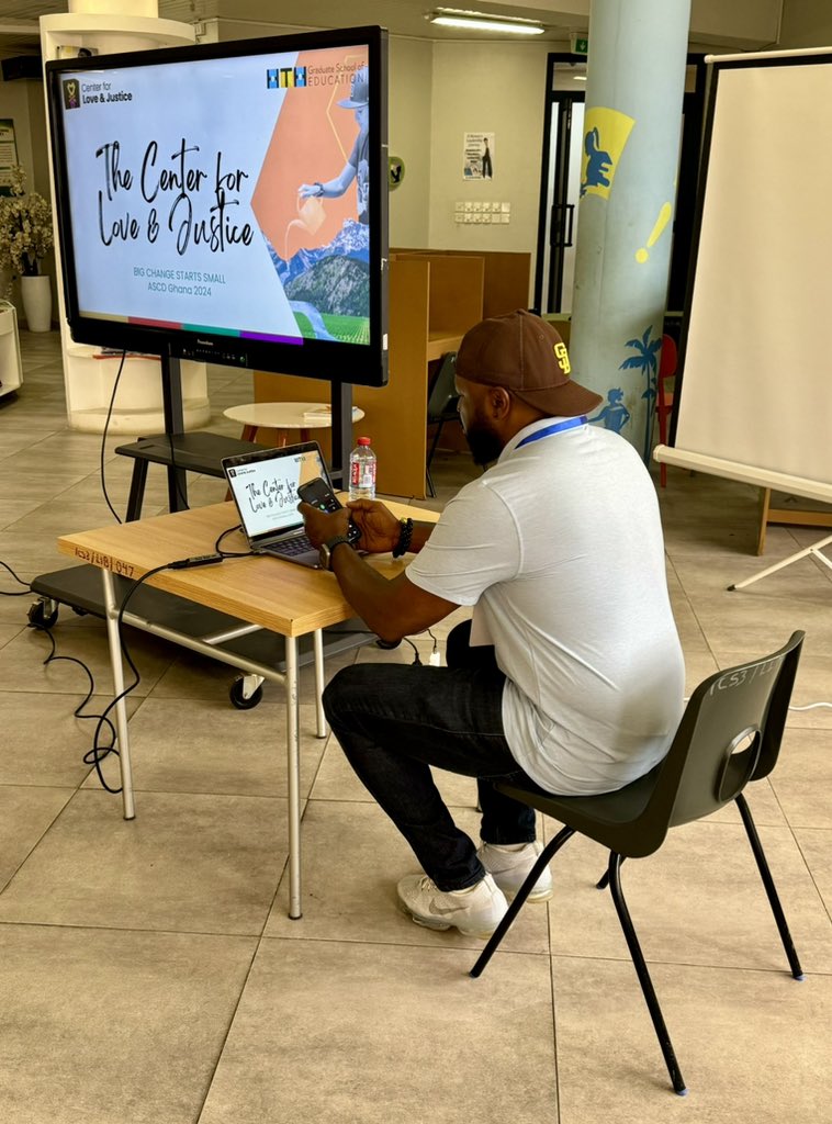 4 Learning (@4learningedu) on Twitter photo #BigChangeStartsSmall Our partner <a href="/kalebrashad/">Dr. Kaleb “Kofi” Rashad, Creative Director</a> in the work of innovative school change getting ready to speak to group of Ghanaian school leaders! #deeperlearningGHANA #deeperlearning
#collectiveliberation #loveandjustice #IES2024 <a href="/hthgse/">HTH GSE</a> <a href="/ghascd/">Ghana ASCD</a> @EquitasIntl
<a href="/UnlockedHCD/">Unlocked, Inc.</a> #BigChangeStartsSmall Our partner <a href="/kalebrashad/">Dr. Kaleb “Kofi” Rashad, Creative Director</a> in the work of innovative school change getting ready to speak to group of Ghanaian school leaders! #deeperlearningGHANA #deeperlearning
#collectiveliberation #loveandjustice #IES2024 <a href="/hthgse/">HTH GSE</a> <a href="/ghascd/">Ghana ASCD</a> @EquitasIntl
<a href="/UnlockedHCD/">Unlocked, Inc.</a>