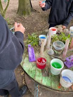 NectonFS's tweet image. @NectonY6 had a blast last week, the potion making was back and sparked a lot of colourful mixing. We also had a more extensive mud menu designed along with great set ups to dine in. A spot of climbing too.