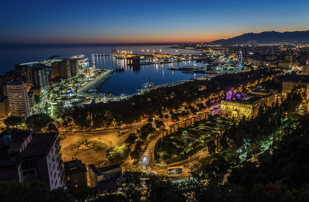 spain's tweet photo. Night or day, #Malaga will always blow you away! 😍
What's your number 1️⃣ thing to do in this beautiful coastal city?
https://t.co/yjWFkMpX6u
#VisitSpain #YouDeserveSpain #SpainCities https://t.co/dhtwKOCFyF