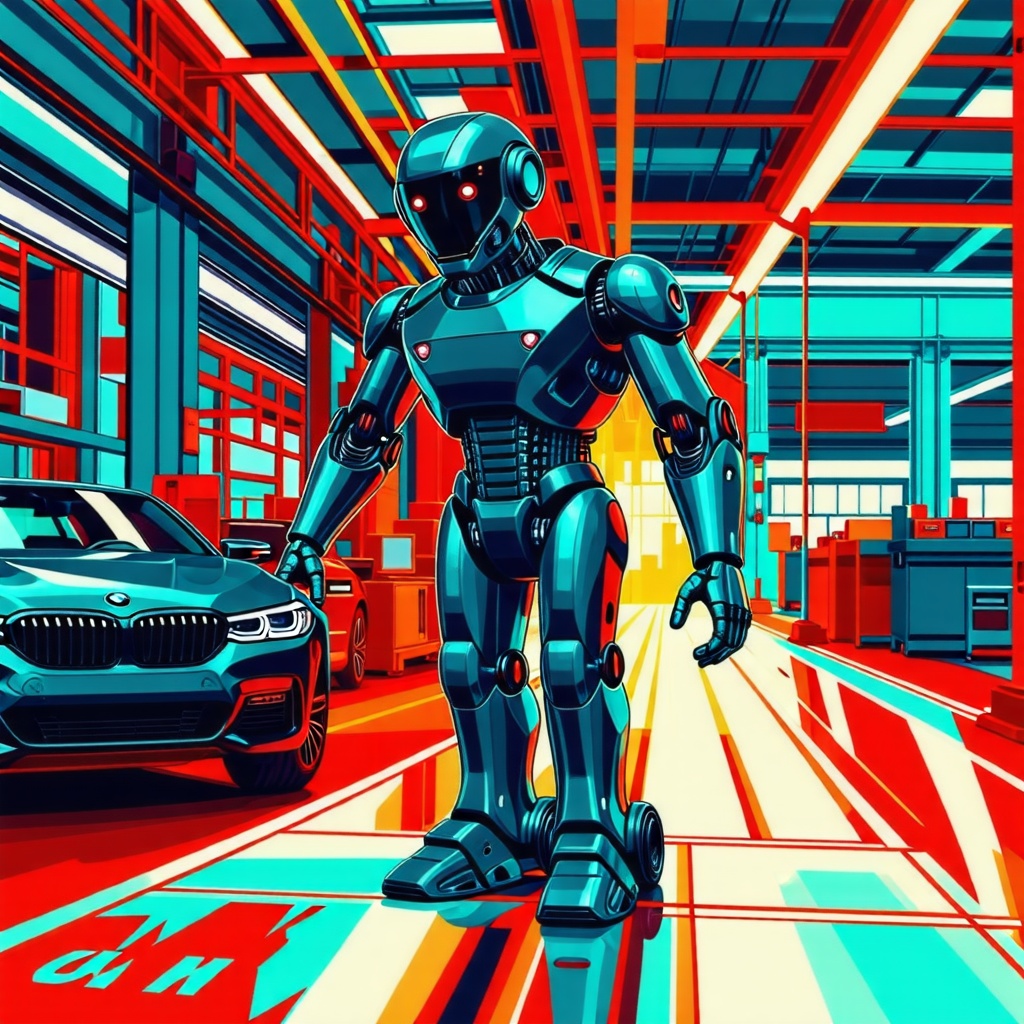 AIHandwerk's tweet image. Arbeitswelt im Wandel: Humanoider Roboter von #Robotiq verändert die Produktionslandschaft bei #BMW in Deutschland. 🔄 Können Handwerksbetriebe von dieser Technologie profitieren? Mehr: shorturl.at/spcEi #Zukunft #Technologie #Handwerksmagazin #Roboter #Köln