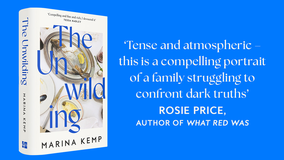 🦪 'Tense and atmospheric' Rosie Price

A stunning new novel of power, desire and the secrets all families carry, from the acclaimed author of Nightingale, <a href="/MarinaKempPull/">MarinaKempPull</a>.

THE UNWILDING is out now!