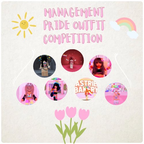 The Communications Department holds a Pride outfit competition for our MR+ every June! The image below shows their amazing outfits! 🏳️‍🌈
#pastriez #roblox #robloxcafe #fyp #summer #pride #robloxgames