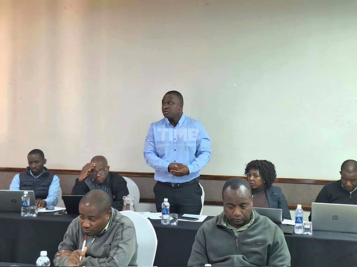 timb_zw's tweet photo. Day 1 of the TIMB 2024 Q1 and 2 Strategic Plan Implementation Review Workshop.
#forlivelihoods #forsustainability #StrategyReview #BusinessWorkshop #StrategicPlan https://t.co/d6UBVQcg9J