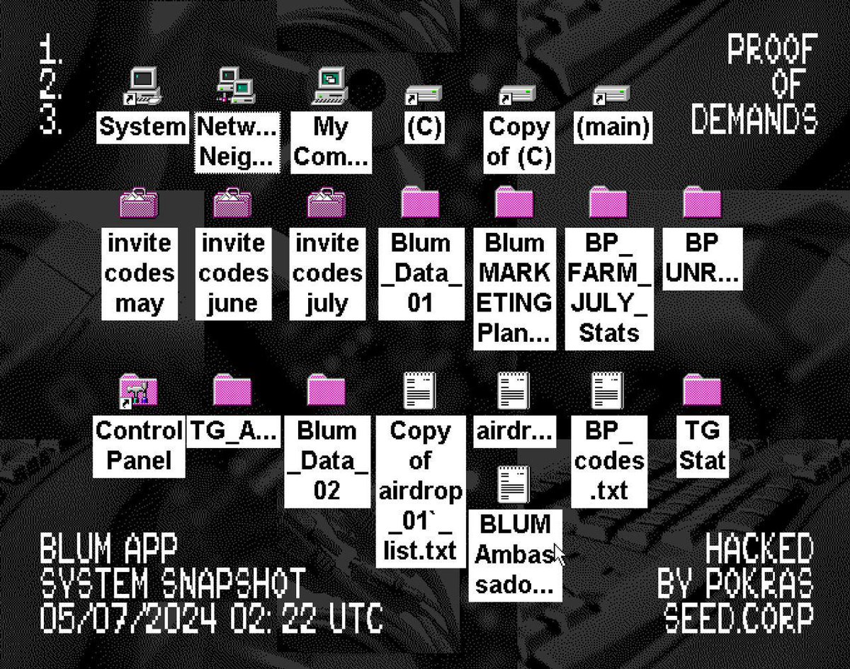 tap2ear's tweet photo. Blum is Hacked By Pokras Lampas here is the Proof those who saying blum is not hacked check out below #BlumHack #BlumHacked #Blum #cryptocurrency #CryptoNews #ElectionsLegislatives2024 #ripblum #Hamster #dailycombo https://t.co/F8YZeScabx