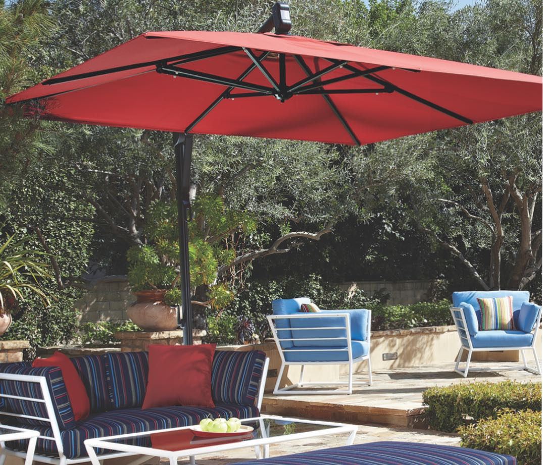 Sequoiaoutback's tweet image. We believe that outdoor life is better under your umbrella! These beautiful umbrellas of today are far superior to the umbrellas of old. Ambient LED lighting &amp;amp; more! Kick up your #OutdoorLiving game a notch and Experience the Ultimate in Outdoor Living Space® at #SequoiaOutBack.