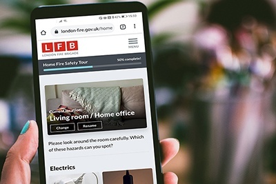 Our online Home Fire Safety Checker is available at the touch of a button.

Take a few minutes to get tailored advice to keep your family and your home safe from fire

orlo.uk/mEdp2