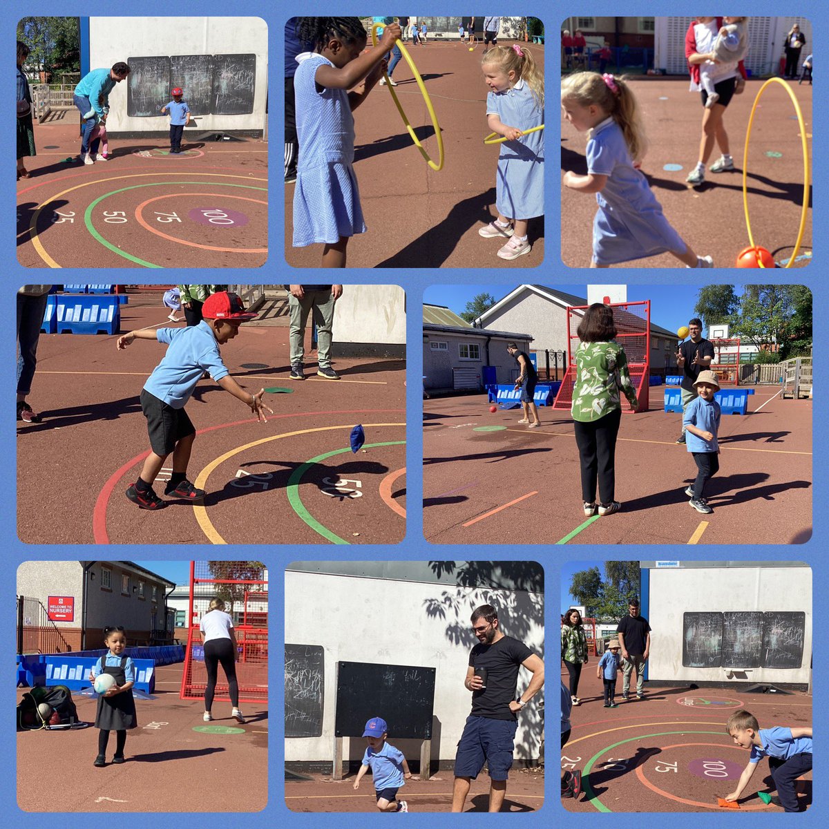 ArchibaldFirst's tweet photo. Nursery had a sporty start to Monday with their Sports Day. Thank you Mr Holman for helping us our games. Thank you to grown ups who joined us. #AFSPE https://t.co/YNOX3fGKbO