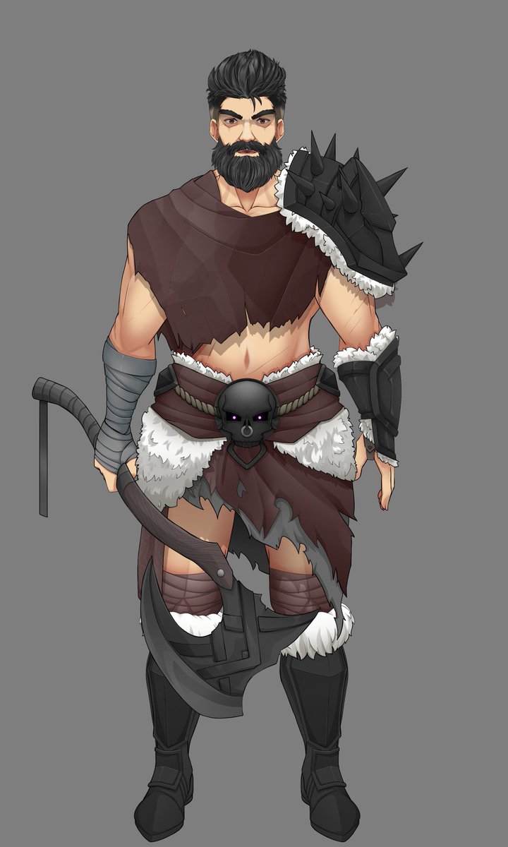 KingBeardoVT's tweet photo. The model has been done....ish. now the final stages begin! Big props to my #vtuberpapa @EneliKun
Also enjoy cause reveals are so 🤮
#Vtuber #dndtuber #vtubermodel https://t.co/GcKV7RheQA