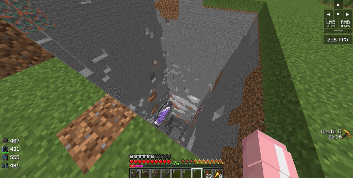 dug down a whole chunk to y -64, wtf do i do with it.