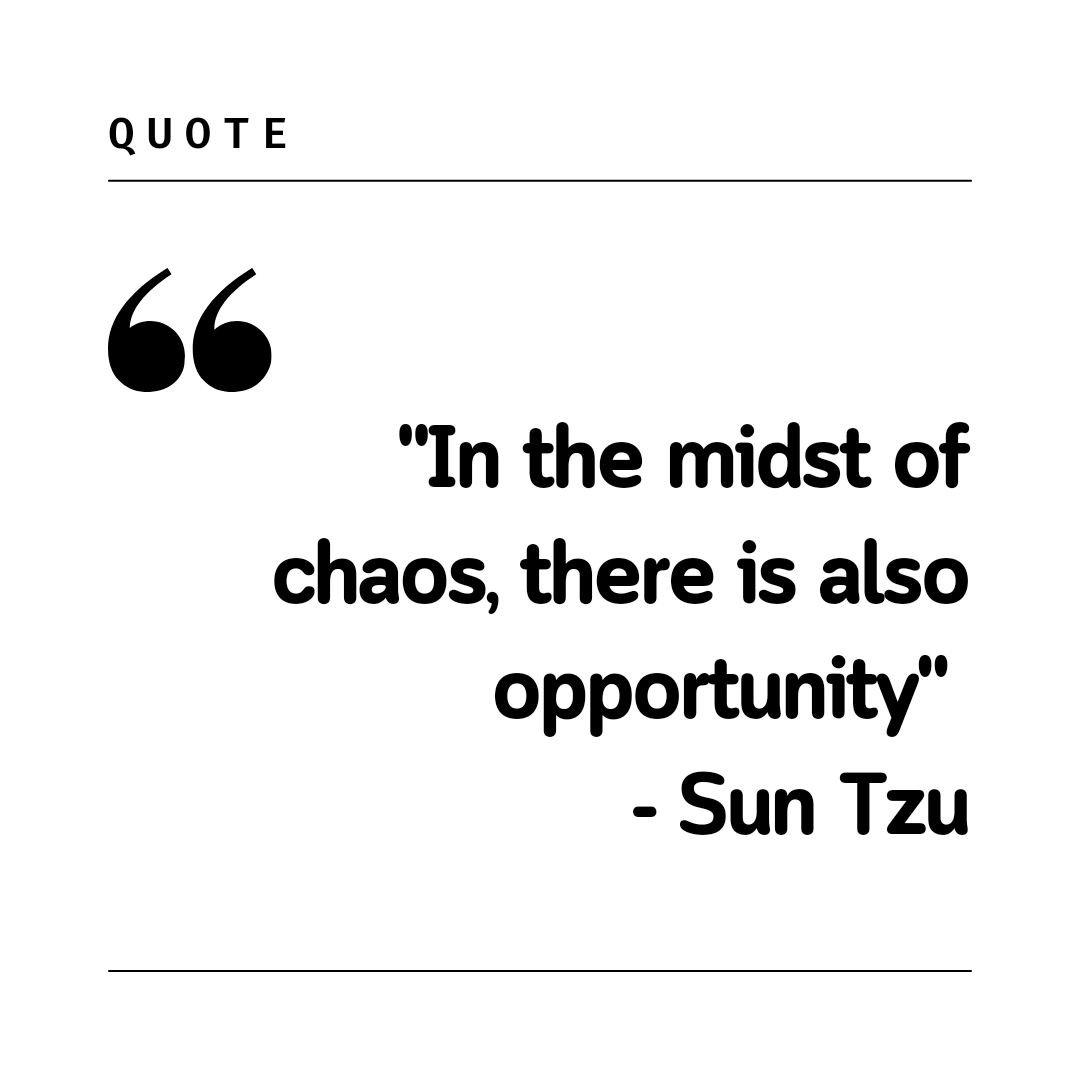 FletnaG's tweet photo. Seize the chance for growth and success in every situation!

#LifeQuotes #SunTzuWisdom #Inspiration https://t.co/172RMEow5s