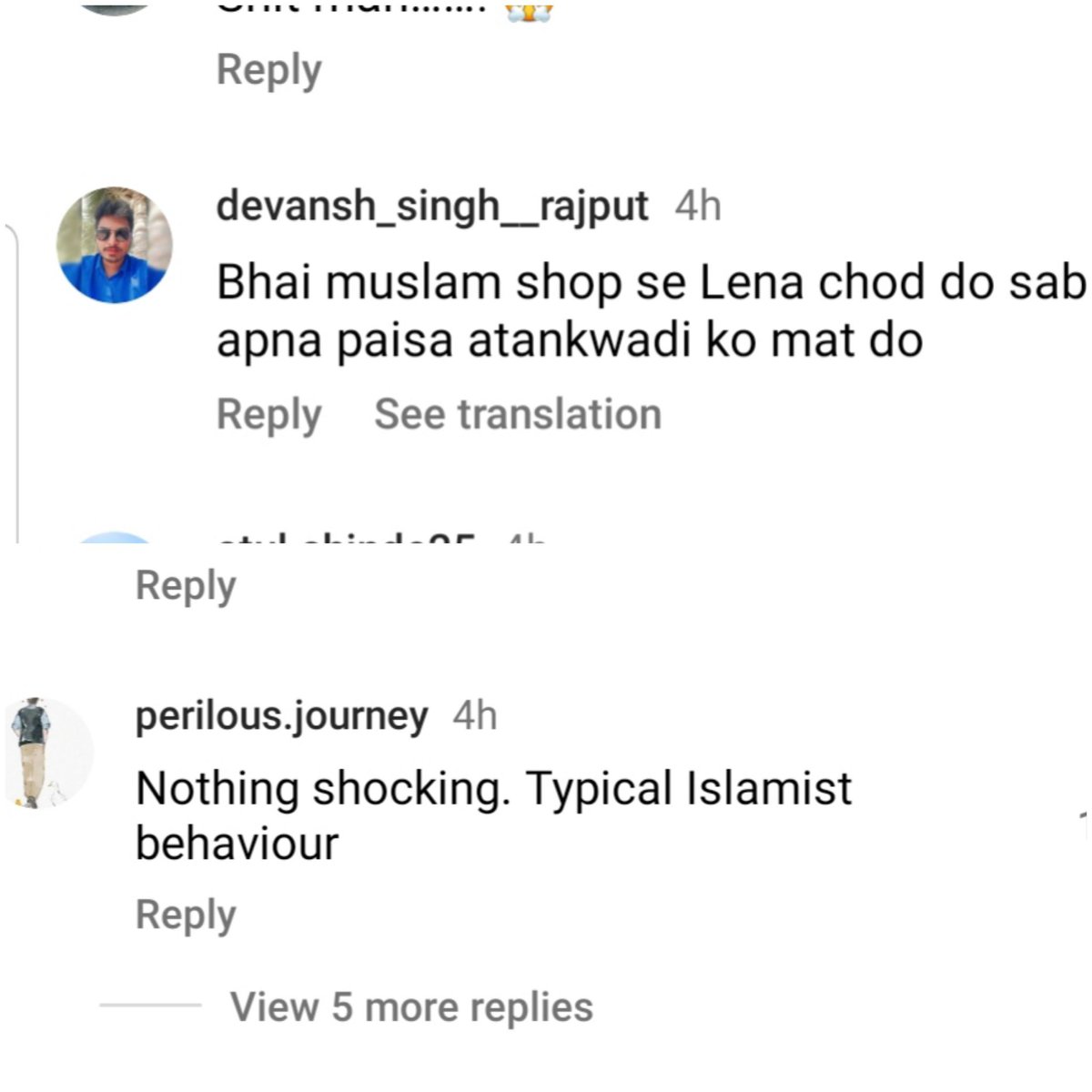 bloody_realist's tweet image. This is what the Muslims living in India have to go through on a daily basis. They're humiliated and scrutinized only because they come from a different religion. You'll never see such comments about Hindus on any of our Pakistani pages.
#Religioushatred
#livesofmuslimsinIndia