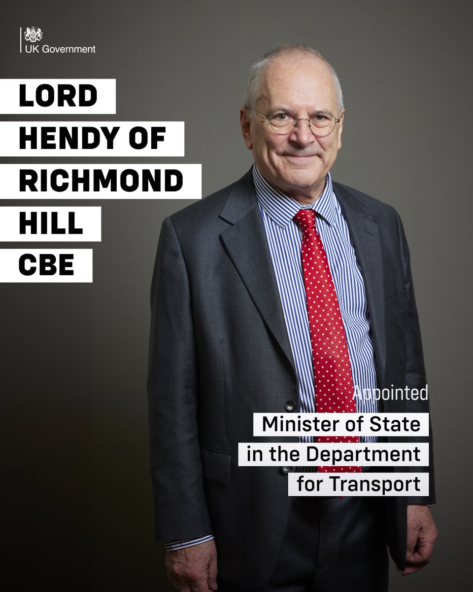 Department for Transport tweet media